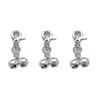 3pcs Dog Collar Bells Pet Outdoor Training Collar Pendant Dog Collar Accessories Puppy Bells Collar Pendant Clip Pet Supplies
