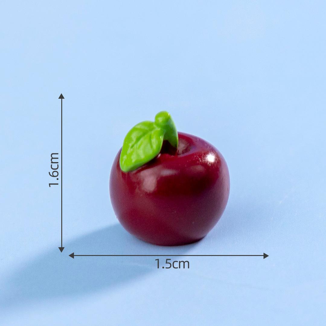 

100 шт. 3D смола Kawaii имитация фруктов ананас банан клубника кабошон DIY подвески кукольный домик аксессуары