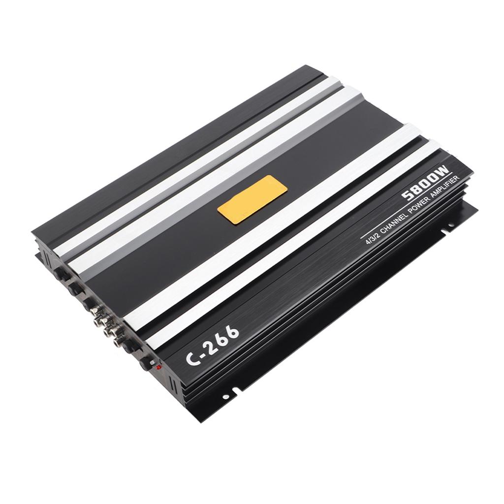 Car Stereo Audio Amplifier Speaker Power Amp 12V 5800W Universal for Truck