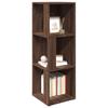 VidaXL Armoire d'angle Chêne marron 33x33x100 cm Bois d'ingénierie 825830