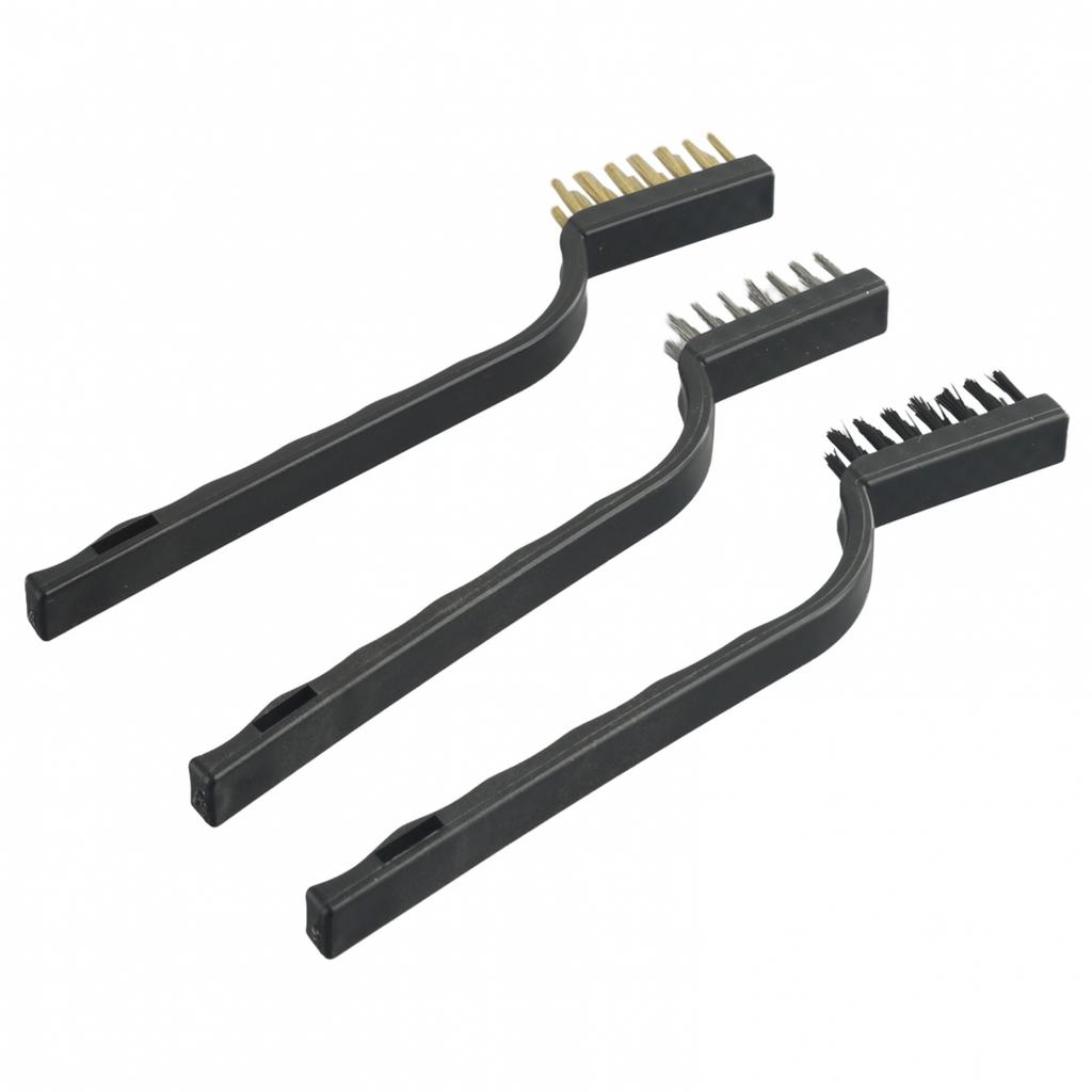 Wire Brush Cleaning Hand Tools Home Mini Plastic Handle