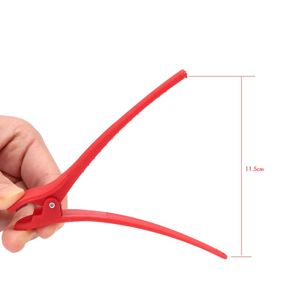 Bestauty 12Pcs Sectioning Clips Plastic Hair Clamp Grips Hairdressing Styling Salon Tool