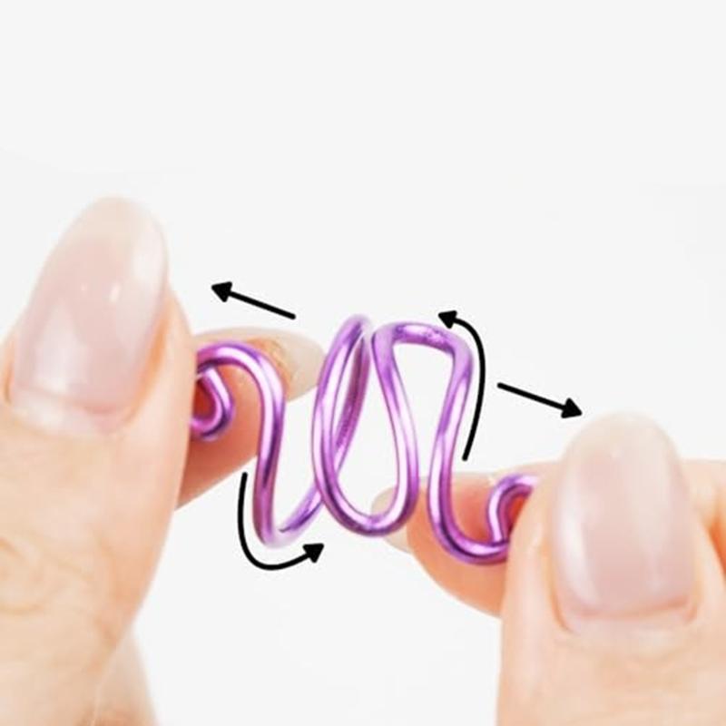 Adjustable Knitting Crochet Loop Ring Knitting Accessories Braided Knitting Ring Yarn Guide Finger Holder for Mother