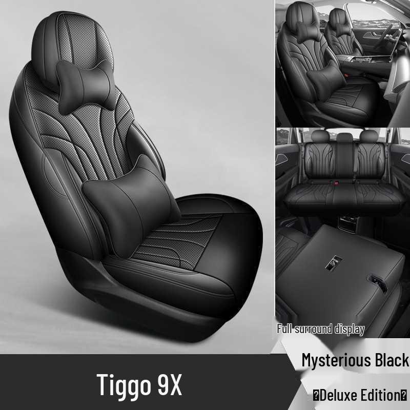 Chery Tiggo 9 & 9x Sitzbezüge: Vollumrandung, Ganzjahres, Fünfsitzer-Kissen