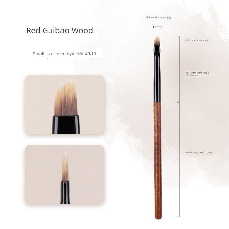 

Blade Brush 2.0 Upgraded Version Little Chubby H41 Sickle Eyeliner Brush Oblique Head Crouching Silkworm Eyelid down to Eyebrow Brush Makeup Brush Other Materials H41 Small Blade Brush