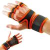 Übung Halbfinger-Handschuh Hantel Verschleißfester Yoga-Handschuh Instrumententraining Fitness Rutschfester Schutz