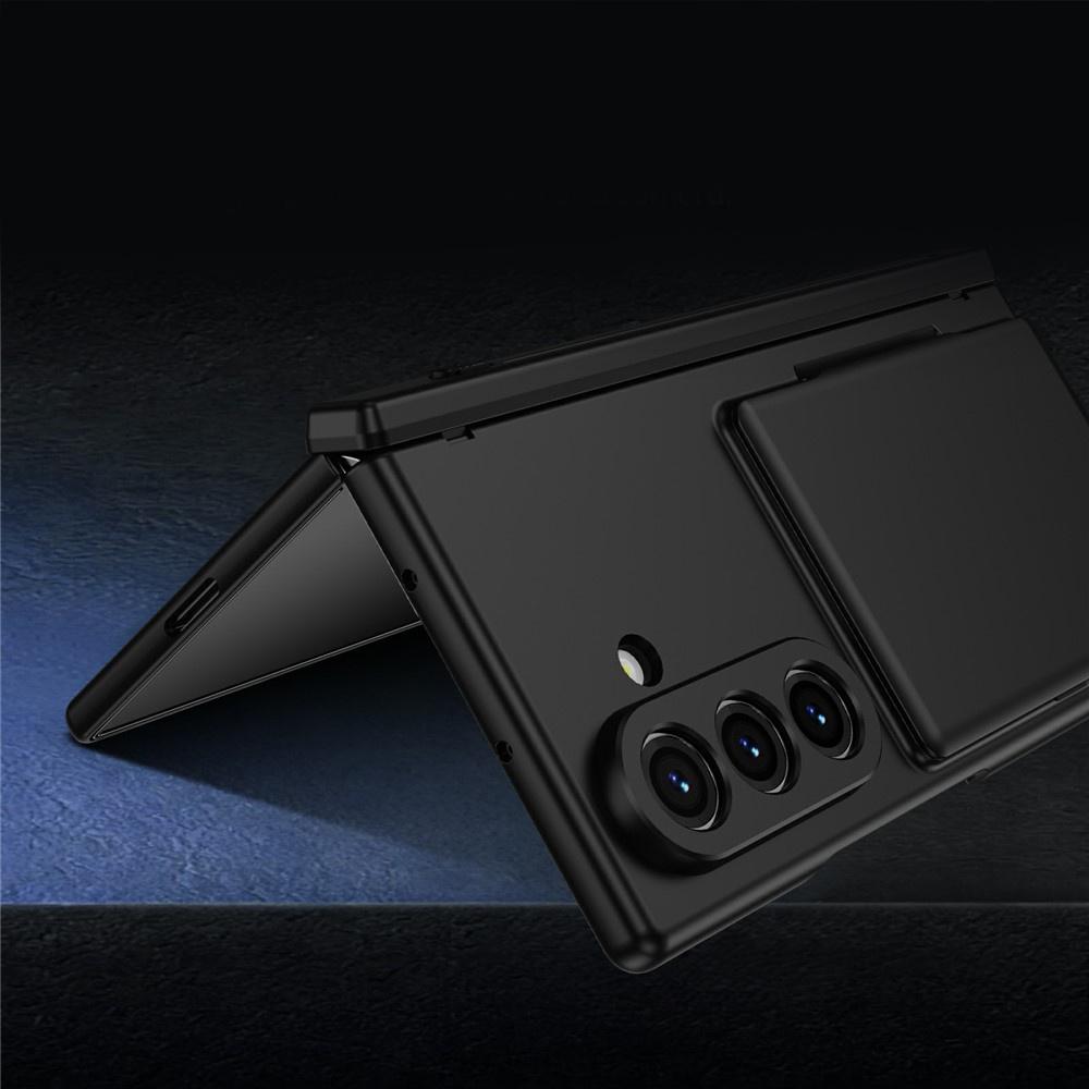 Samsung Galaxy Z Fold 8 Ultra Case, Card Holder, with Glass for External Screen, Black