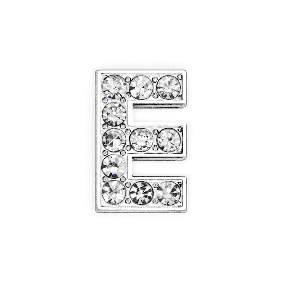 210pcs/lot 8mm Rhinestone Slide Letter Charms Alphabet A-Z For Bracelet Pet Collar Necklace DIY Jewelry Making Accessories