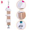 3pcs Parrot Natural Wooden Chewing Bite Toys With Cuttlefish Bone Rattan Ball Corncob Bird Supplies