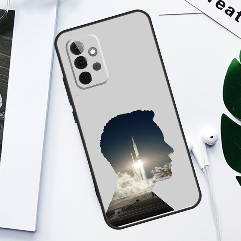 Elon Musk For Samsung Galaxy A34 A54 A14 A55 A35 A15 A53 A33 A13 A05 A06 A16 A22 A32 A52 Phone Case