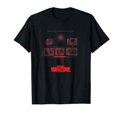 Call of Duty: Warzone Halloween Ghost Faces Big Chest Poster T-Shirt