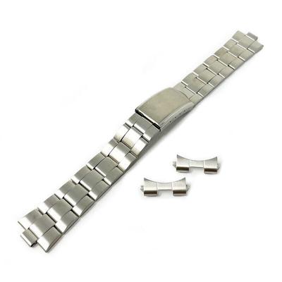 Seiko 19mm Stainless Steel Band for with Harp Chamois Leather (44Q6JB) SNX111, SNX113, SNX121, Etc. (100x150mm)