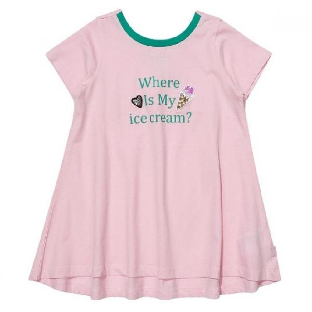 

[comance] Girls Bella Furea Long T shirT c2022T172 Pink/100