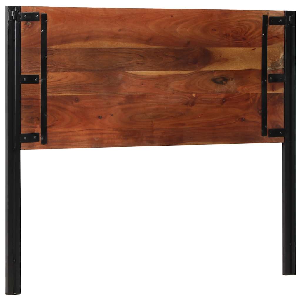Headboard 120 cm Reclaimed Solid Wood and Iron