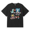 Boys' Casual Cartoon Print Short Sleeve T-Shirt
