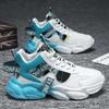 Thick-heeled Low Women's Black Sports Shoes Casual Tenis Gym Colored Sneakers Ladies New Fast Pro Premium Foot-wear