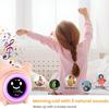 Děti Děti Spící Tréninková teplota LED světelný LCD displej Budík