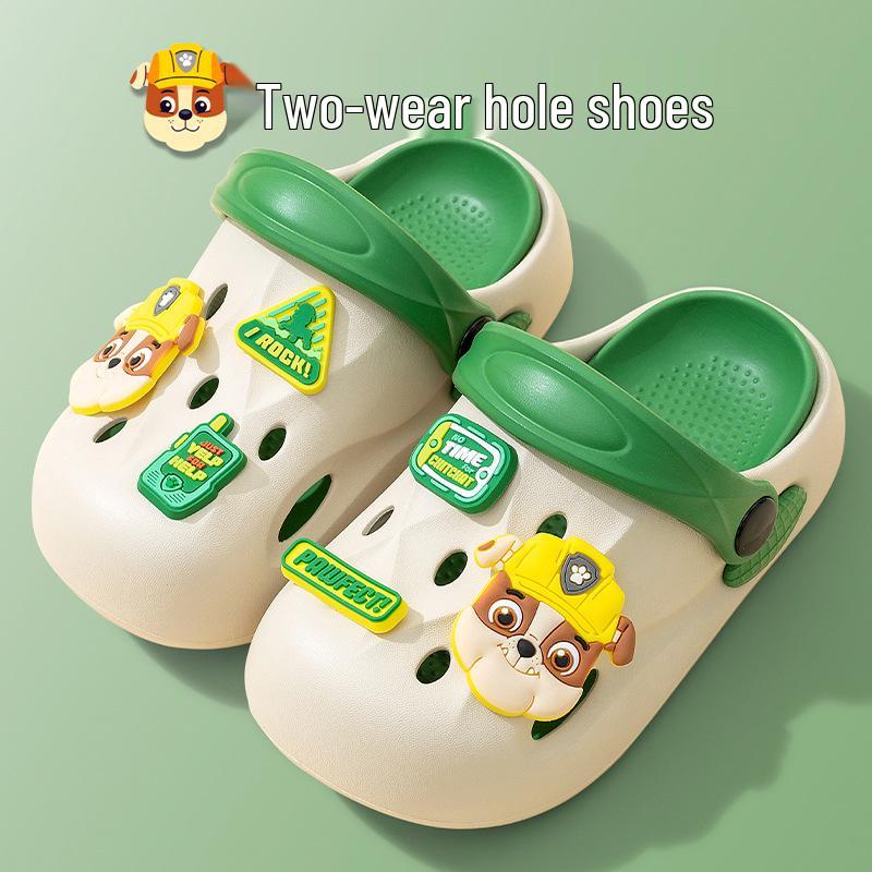 Paw Patrol Kinder rutschfeste Cartoon-Clogs - Sommer-Strandsandalen für Jungen & Mädchen