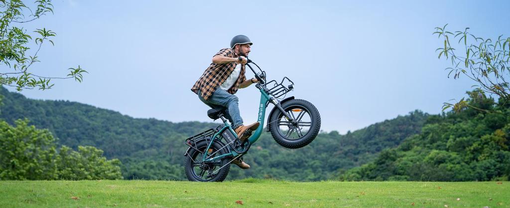 Engwe L20 Boost E-Bike, 250W Motor, 75Nm Tork, 48V 13Ah Batarya, 20×4.0" Lastikler, 126KM Menzil, Hem Şehir İçi Sürüşler Hem de Açık Hava Maceraları İçin Mükemmel