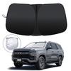Car Windshield Sun Shade Cover For Chevy Tahoe 2015-2020 Foldable UV Block Visor