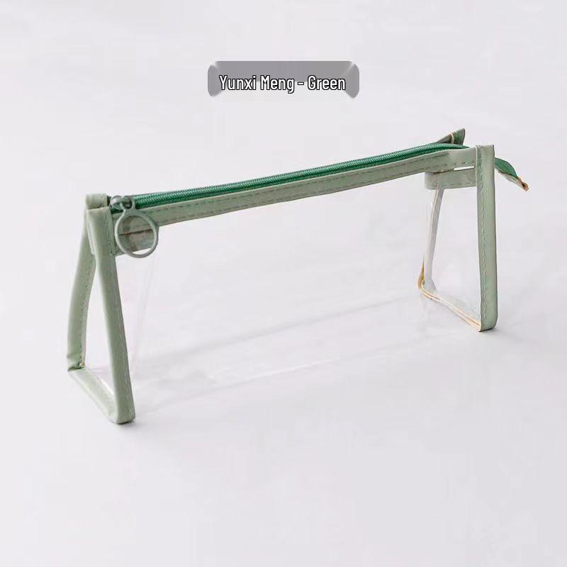 In-Stock Transparent Pencil Case - 2022 Popular Exam Edition for Students, Large Capacity for Middle and High School Use