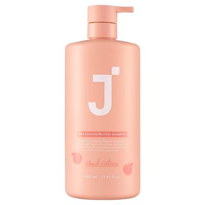 J.Sup Silk Keratin Protein Shampoo Peach Edition, 1L, 1 Unit