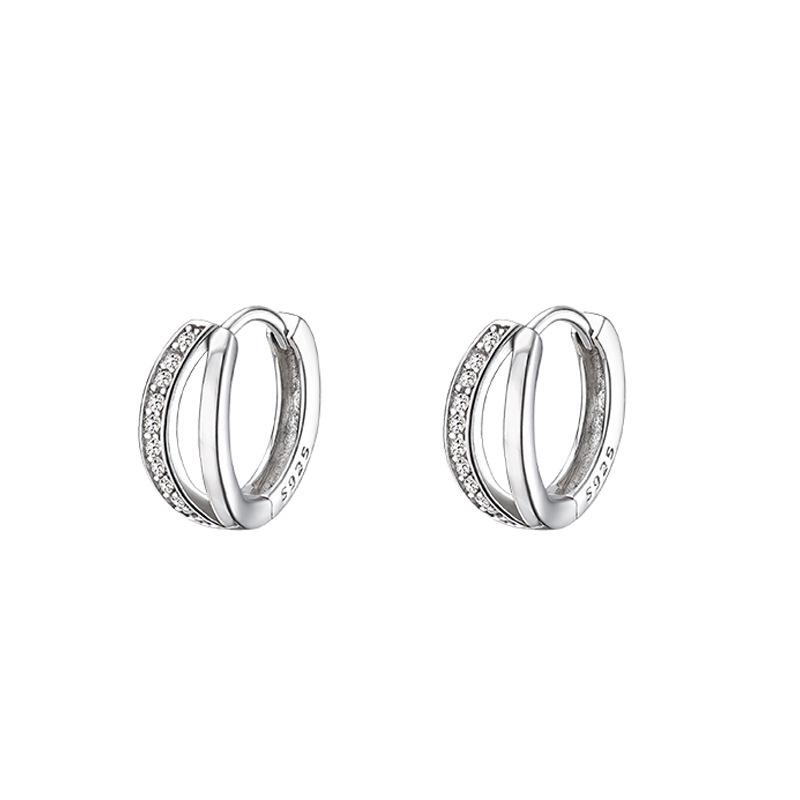 2024 Trend Women's Light Luxury Wave Ear Cuffs - High-End Fashion Hoops with Niche Design