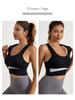 Women's Cross-Border Shockproof Sports Bra: Large Chest Minimizer, Underwire-Free, Plus Size Yoga/Fitness Bra