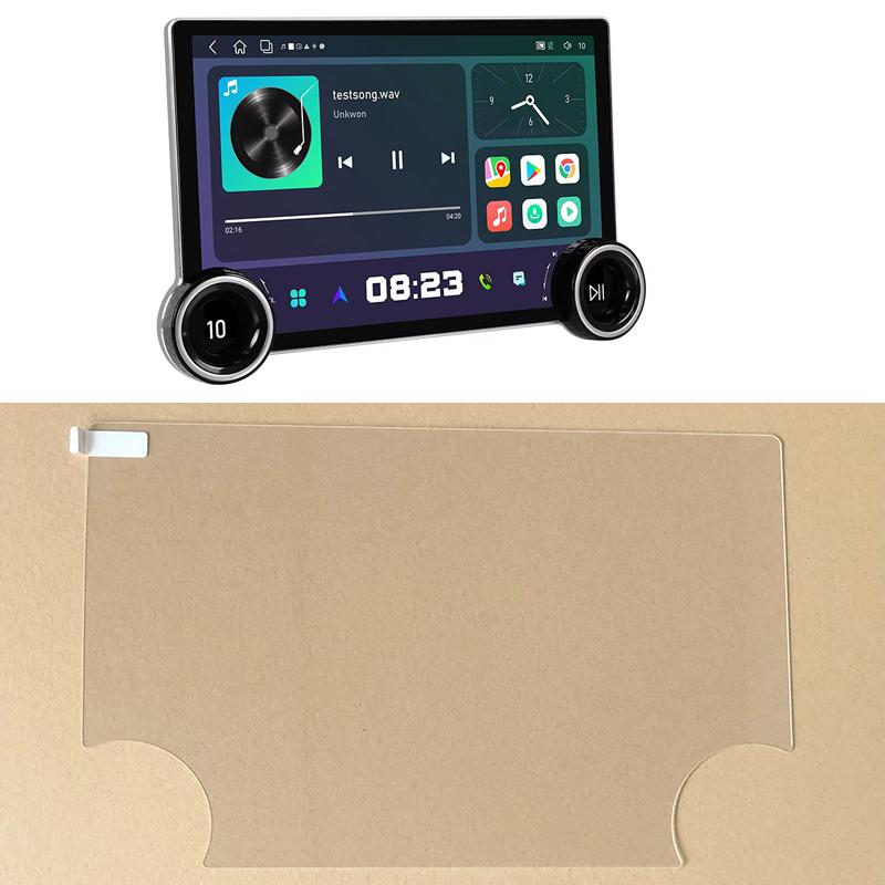 Car Accessories Auto DVD Player Radio Screen Stickers Android 13.1In Car Head Unit Car Tempered Glass Screen Protector Film