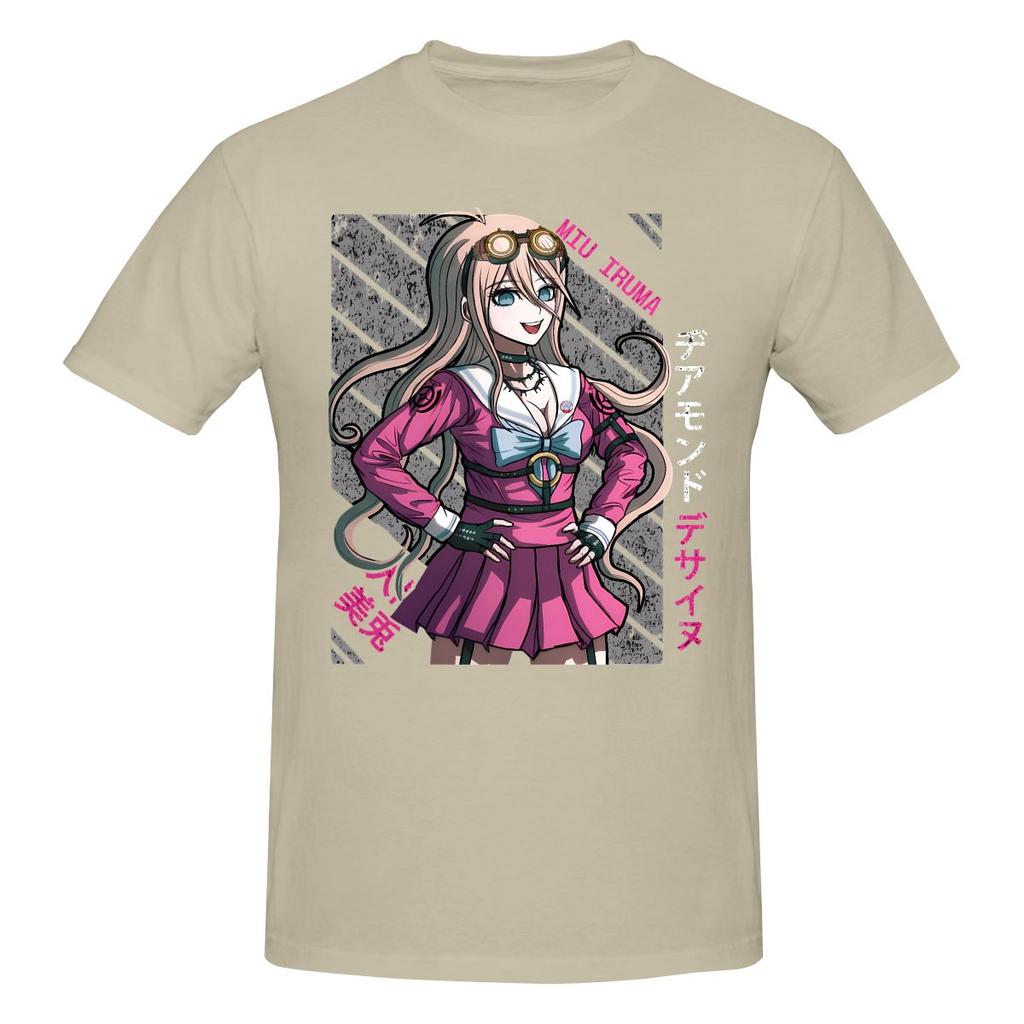 Lustiges Miu Iruma Danganronpa Unisex bedrucktes T-Shirt Unisex T-Shirt männlich