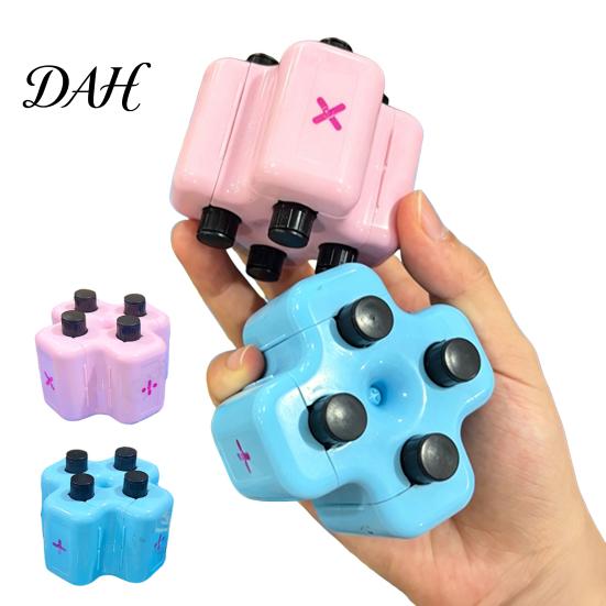 Compact Math Learning Tool 4-in-1 Practice Roller Stamp, Addition Subtraction Multiplication Division Easy for Kids Facts Worksheet Maker Kids,