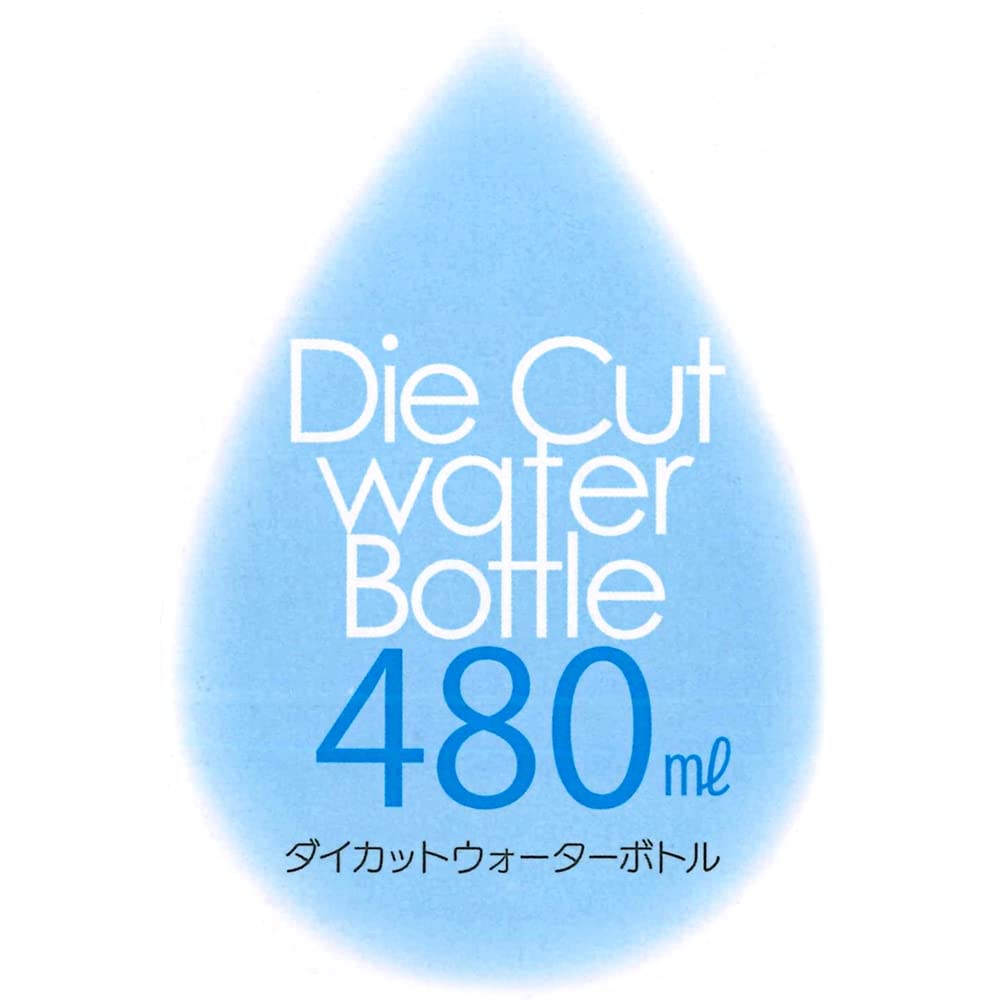 Skater Water Direct Pikachu Children's Bottle, Drinking, 480ml, Die-Cut, Design, 21, PBSD5-A