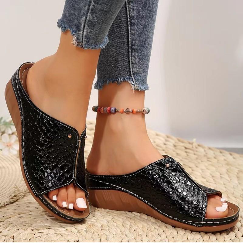 Sandals Women Shoes Wedge Women Shoe Open Toe Slide Women's Sandals Beach Footwear Female Zapatos De Mujer