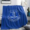 1PC Everton F.C Patterned Flannel Blanket Suitable For All Seasons for Home Decor Warmth and Comfort Gifts Holiday Present
