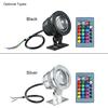 10W RGB LED Underwater Light Submersible Lamp with Remote Control IP65 Waterproof for Pool Aquarium Pond Spray Fountain Festival