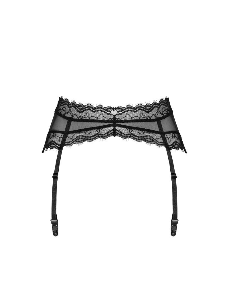 Obsessive - Sexy Black Medilla Garter Belt XL/2XL