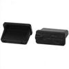 20 Pcs Black USB A Type Female Plugs Stopper Rubber USB Port Plugs Dust Cover