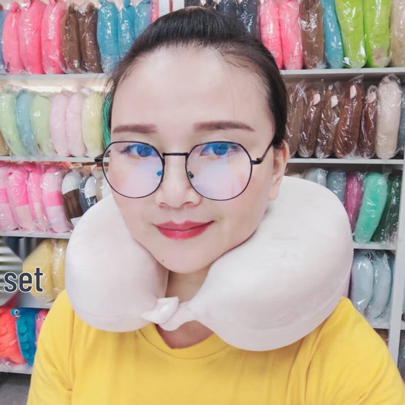 Miling Memory Foam Travel Neck Pillow