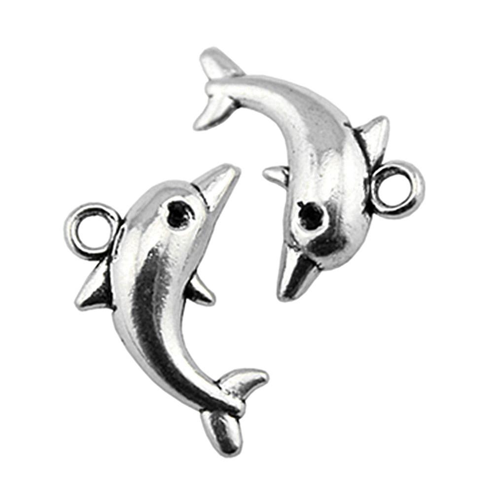 Mermaid Tail Charms Alloy Pendants For Ocean Themed Jewelry Making