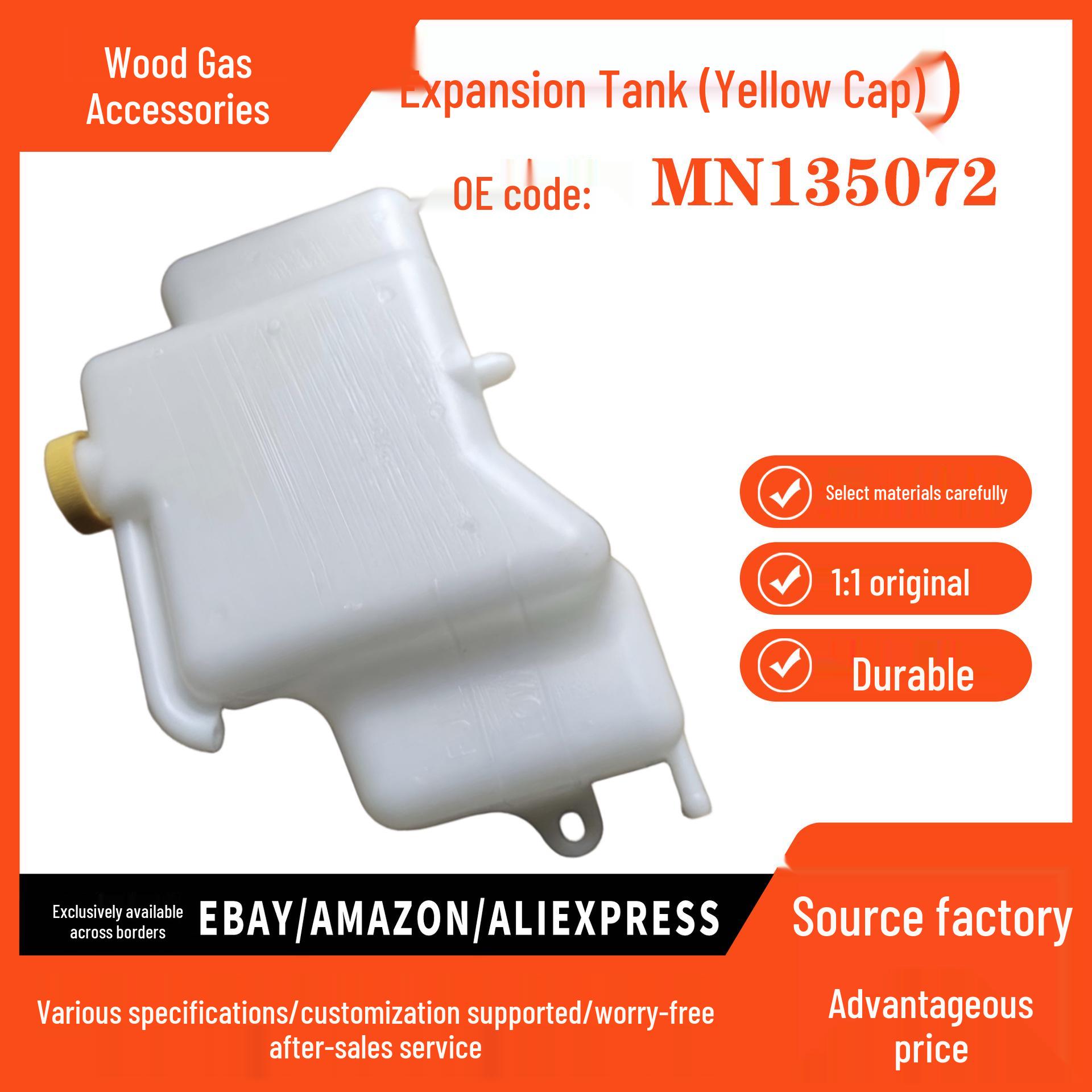 MN135072 Expansion Tank with Yellow Cap for Mitsubishi L200 Triton (2005-2014) pokess