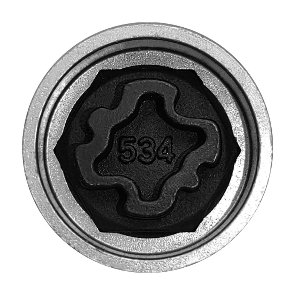 Klíč na matici pojistného kola Volkswagen Security Master 524 Nástroj pro nástrčný klíč na šrouby proti krádeži