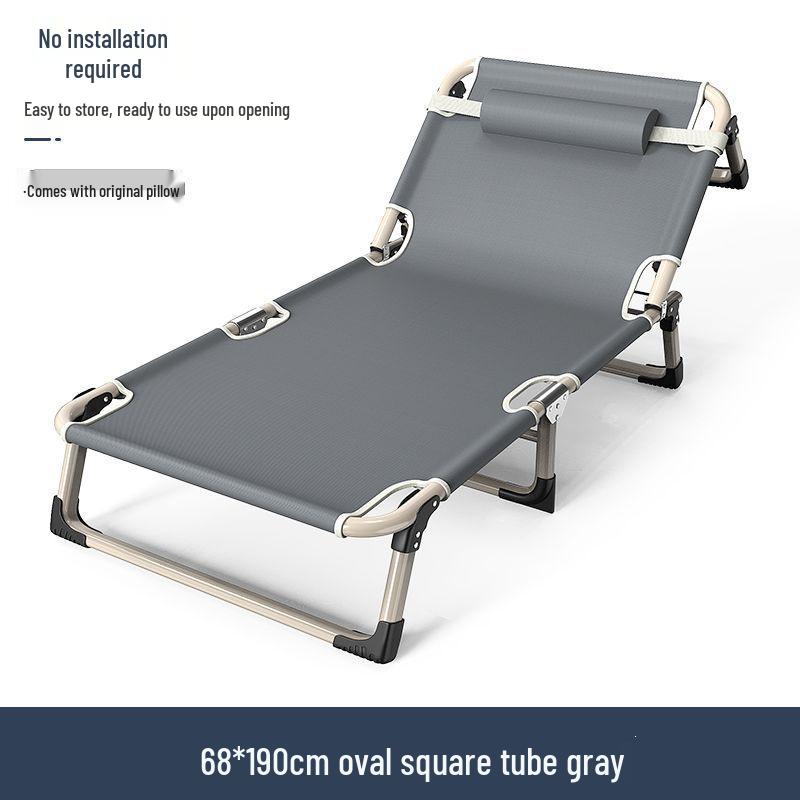 Multifunctional Single Bed Recliner: Perfect for Caregivers, Naps, Offices, Camps, and Rentals - Foldable and Compact.