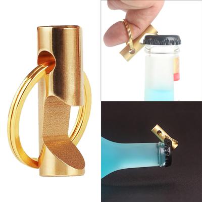 Portachiavi Apribottiglie Ottone Tascabile Piccolo Apribottiglie Birra Portachiavi Mini Apribottiglie Portachiavi per Casa Festa Amanti della Birra Uso