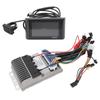 Brushless Motor Speed Controller Kit Water Proof LCD Display Panel for Scooter 36V 48V 60V 500W 28A Cast Aluminum ZM
