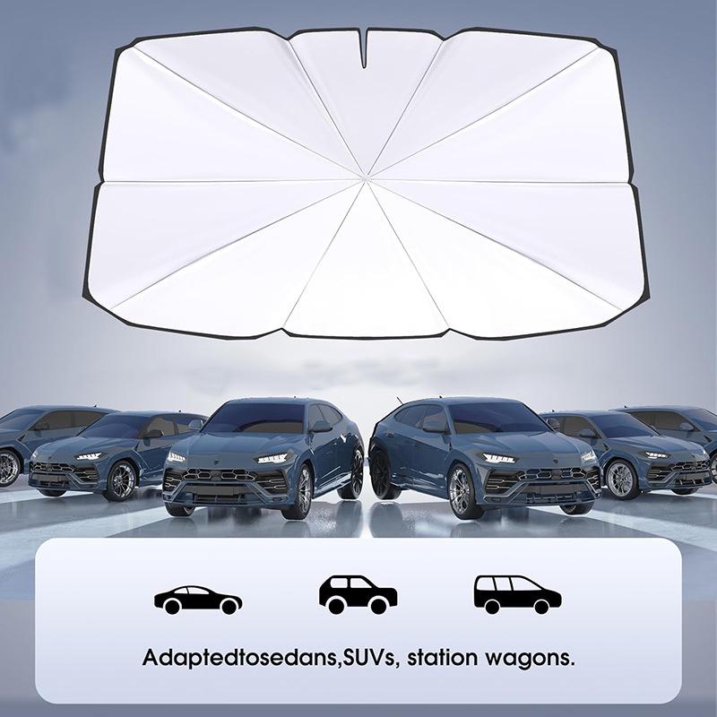 360° Rotating Foldable Car Windshield Umbrella Sunshade