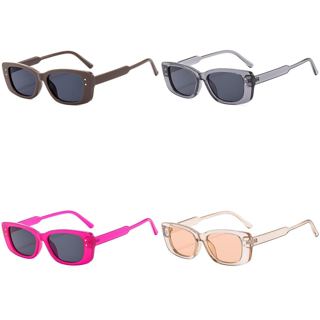 Geometric Square Sunglasses With Uv400 Protection For Outdoor Sports And Fashion Enthusiasts