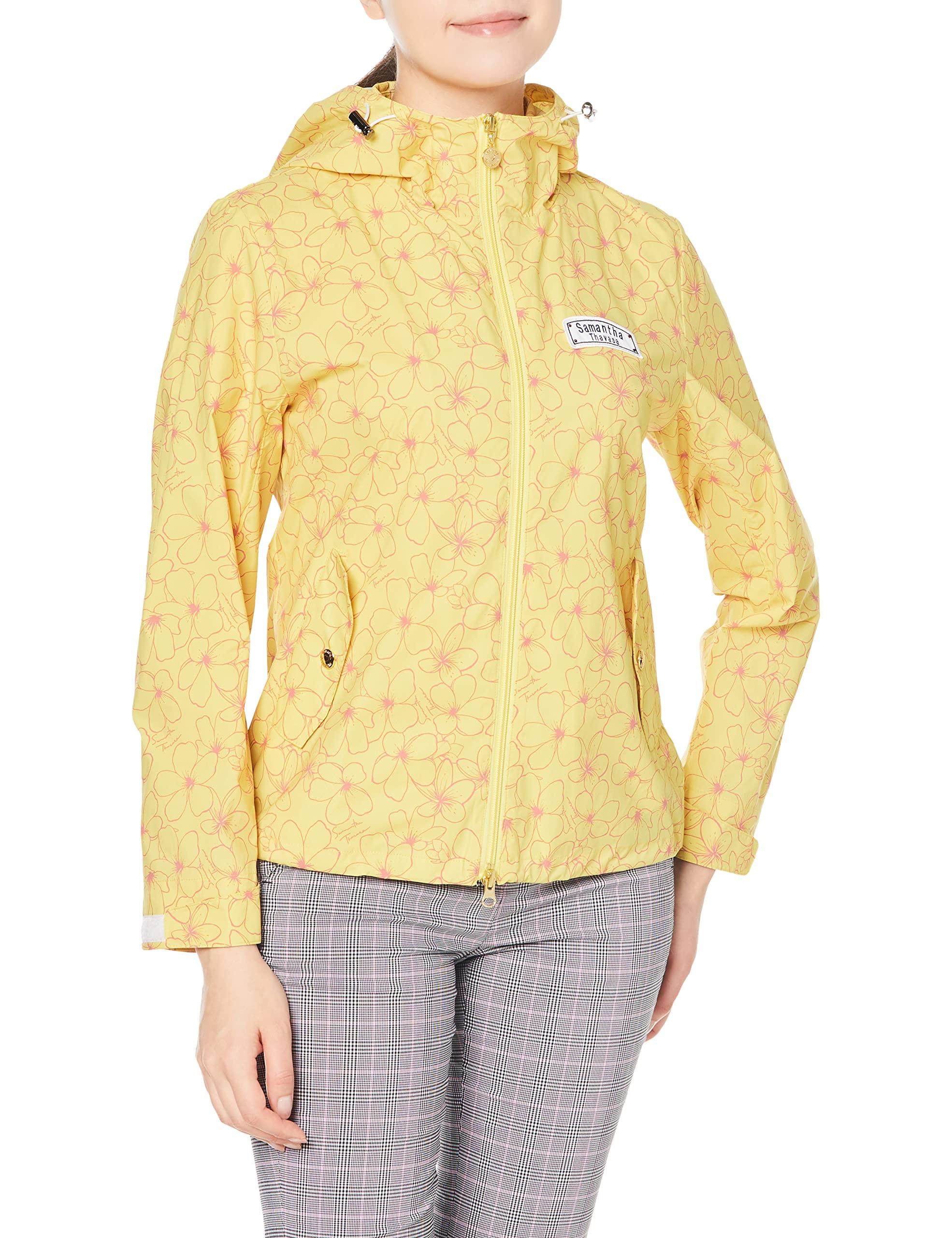 

Thavasa Under 25 Number Wind Jacket Flower Print Wind Jacket 00762210100102 Yellow 38 [Samantha & 7] Women s жовтий