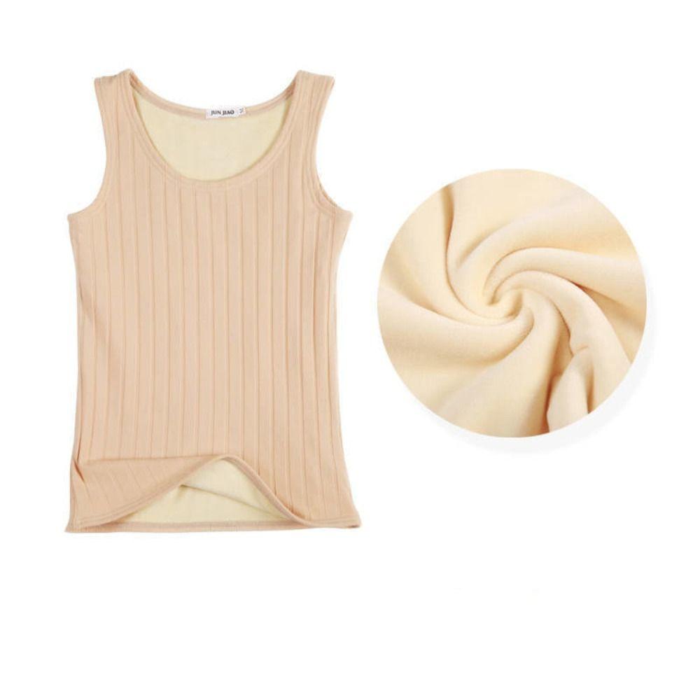 Women Thermal Shirt Sleeveless Warm Underwear New Thermal Top Sling