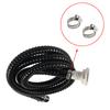 1 set Flexible Bilge Pump Hose Installation Kit 3/4-Inch Diameter 6.6 FT for Boats with 2 Clamps and Thru-Hull Fitting