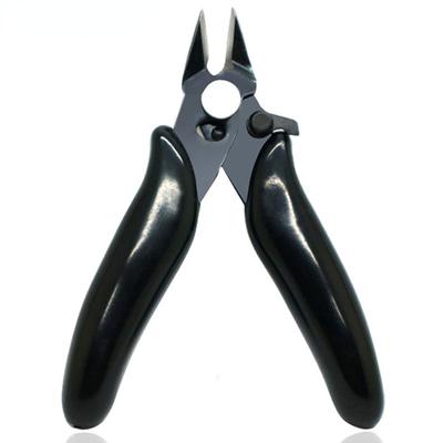 Mini Diagonal Wire Flush Cutter Pliers with Insulated Rubber Handle, 3.5-Inch Micro Cutting Pliers for Model Wires